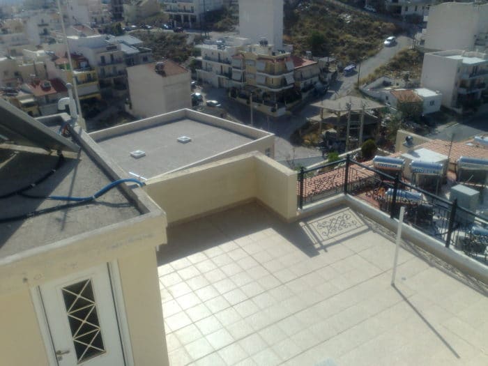 Μονωσεις ταρατσων με πλακάκια και πλήρη μόνωση : από 40 € / 1 τ.μ