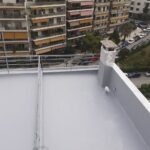 μόνωση ταράτσας με hyperdesmo lv σε γκρι χρώμα