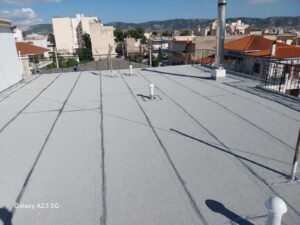 Ασφαλτόπανα ψηφίδας λευκής