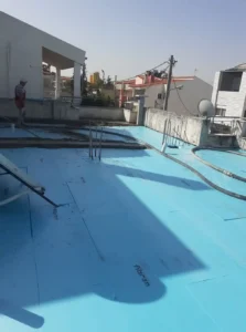 πολυστερίνη Fibrostir xps σε μόνωση συμβατική με αφρομπετόν